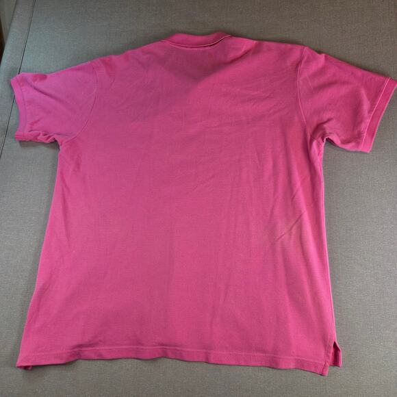 Ralph Lauren Sport Polo Shirt XL Pink Cotton Short Sleeve Made in Macau - Picture 2 of 15